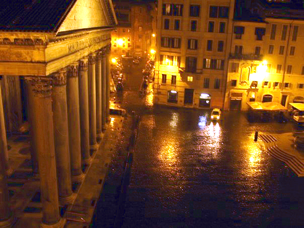 Pantheon at Night