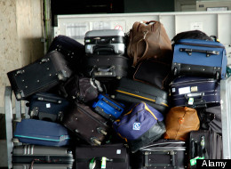 Drenched Luggage, Heathrow