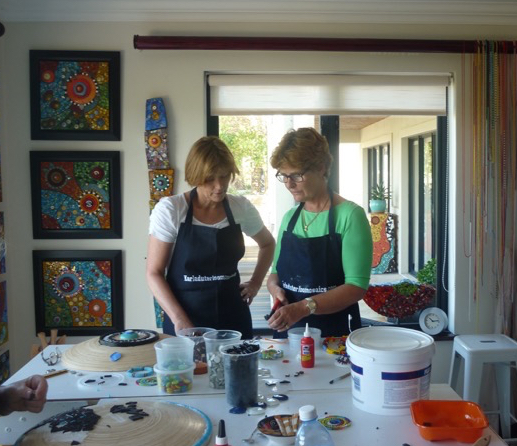 Karla Duterloo Mosaic Workshop